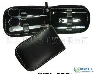 專業美容工具套裝 黑色拉鏈包指甲修護用具，廣告禮品優選